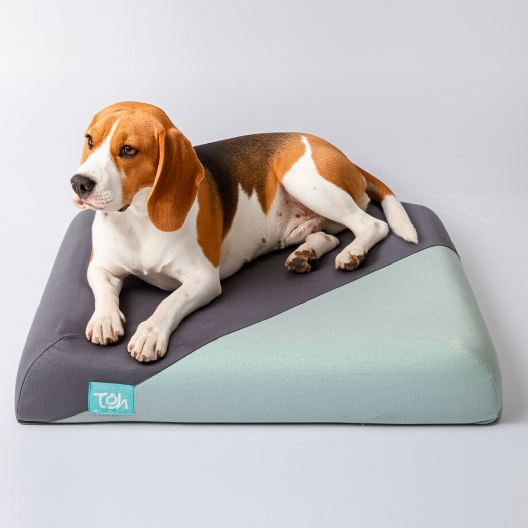 Cama Turquesa de Cachorro Ortopédica Futon Acqua